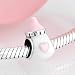 Produktbild Angelazy 925 Silber Bead Charm Für Frauen,Mode Niedlichen Rosa Baby Schnuller Flasche Form Passen Armband Halskette Charme Perlen Für Damen Geburtstag Geschenk Kleid Kollokation Festival Vorhanden