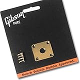 gibson deluxe mechaniken Goldene Buchsenplatte Gibson Metal Jack Plate Gold (PRJP-020)
