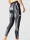 SEAUR Slim Fit Herren Klassisch PU Faux Leder Sexy Unterwäsche Reizwäsche Meggings Wetlook Enganliegend Hose für Party Disco Kostüm