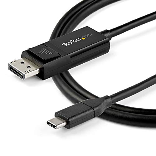 Cable reversible DP a USB-C bidireccional 1m con DSC y HDCP 2.2 4