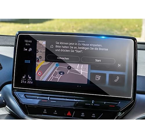 Écran de navigation GPS 10 pouces ID.4 protégé des rayures grâce au verre trempé
