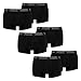 Produktbild PUMA 6 er Pack Short Boxer Boxershorts Men Pant Unterwäsche kurz 100000884, Farbe:001 - Black, Bekleidungsgröße:L