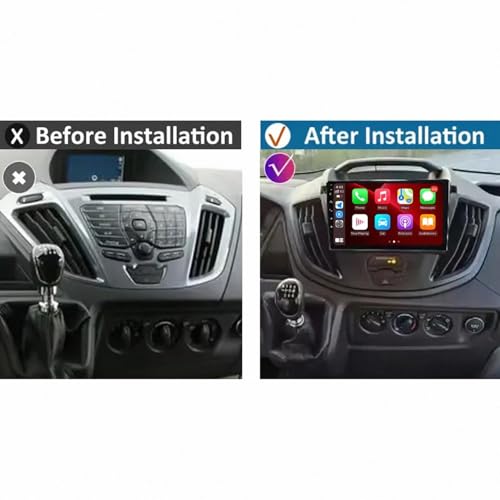 GPS Camping Car Ford Transit 2015-2018 Autoradio Android 4G