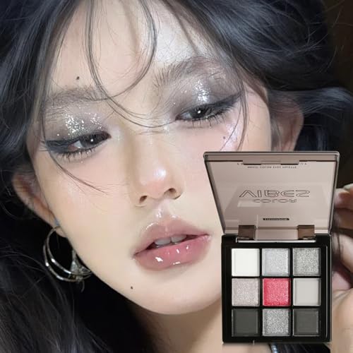 4 Pack Eyeshadow Palette Set– 9 Colors Eye Makeup Kit, Black, Purple, Lemon, Chocolate Eye Shadow Shades, Convenient Portable Travel Eyeshadow Palette (Set B) – Bild 3