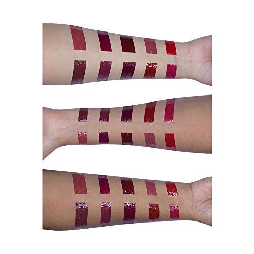 Image of SUGAR Cosmetics - Smudge Me Not - Lip Duo - 18 Divine Praline (Dusty Burgundy) - 3.5 ml - 2-in-1 Duo Liquid Lipstick with Matte Finish and Moisturizing Gloss