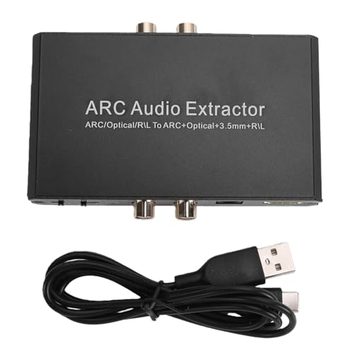 Adaptador de sonido DAC HDMI ARC de 192 KHz compatible con audio de 5.1 canales