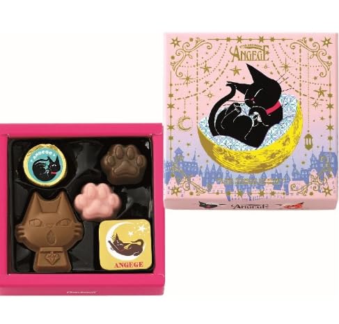 Amazon.co.jp: ゴンチャロフ アンジュジュ A 2024年 5個入り 猫チョコ