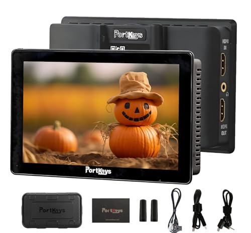Monitor de control de cámara Portkeys LH5P II 2200nit para FX3 A7S III A7M IV