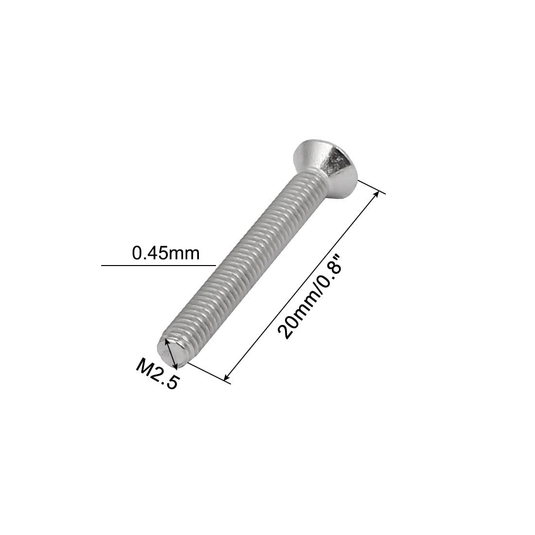 Sourcing Map 4er Set Sicherheits-Torx-Bits T8, 25mm Länge, 1/4" Sechskant-Aufnahme, Magnetisch – Für Schraubendreher & Bohrmaschinen