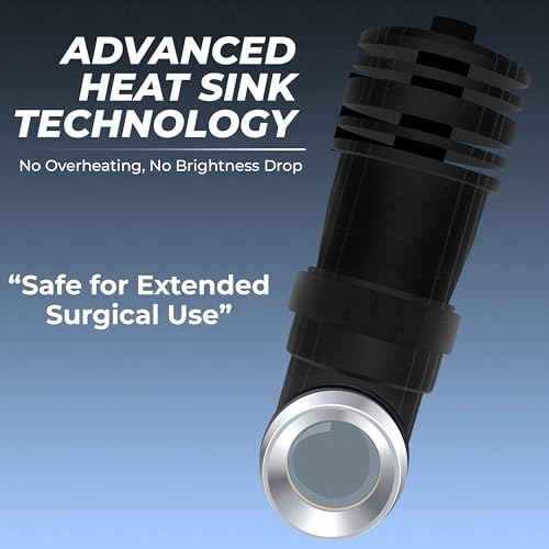 Image of OTICA 10 Watt ENT Surgical LED Headlight for Doctors Hospital and Multi Purpose (Non-Adjustable Focus of Light)