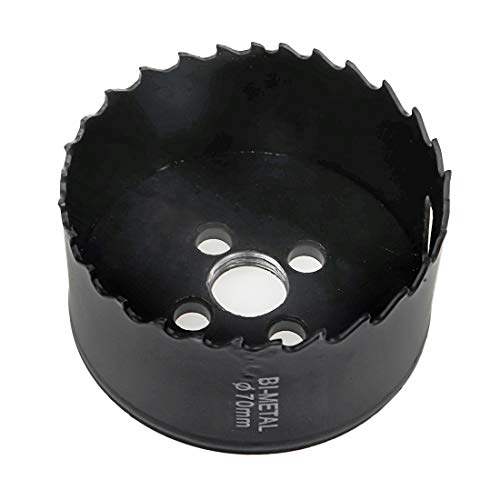 Image of 2-3 /4 inch /70mm Bimetal Hole Saw Triangle Shank Hole Cutter