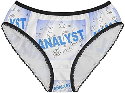 Analyst Word Panties, Analyst Word Underwear, Briefs, Cotton Briefs, Funny Underwear, Panties For Women