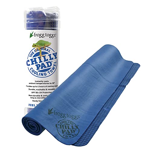 Image of FROGG TOGGS Chilly Pad, Instant Cooling Towel, long lasting, reusable, Sports and Outdoors Neck Towel 33x13