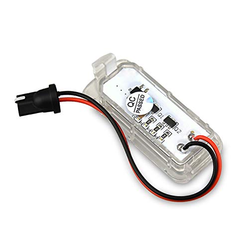 Luces de matrícula que eliminan parpadeos en Ford Focus Fiesta y evitan multas por mala luz