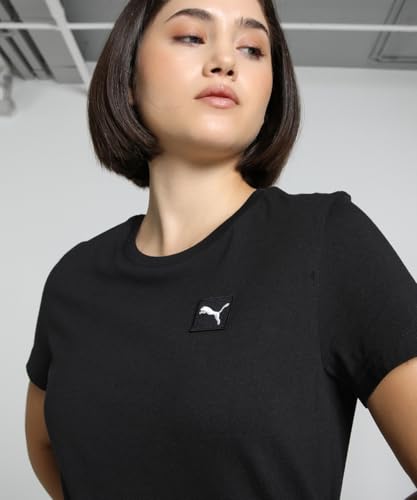 PUMA Unisex ESS Elevated Tee T-Shirts, PUMA Black, XL – Ansicht 3