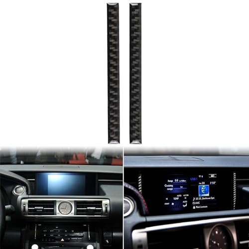 JKYUKU Real Carbon Fiber for Lexus Accessories Center Control Navigator
