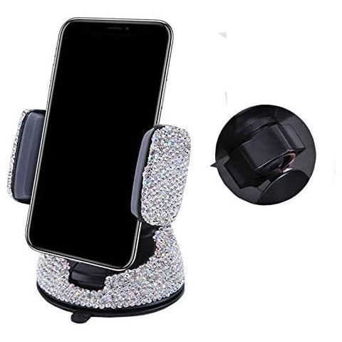 Bestbling Luxury Rhinestone Bling Universal Car Stand Phone Holder Air Vent Car Mount Stand Holder Cover