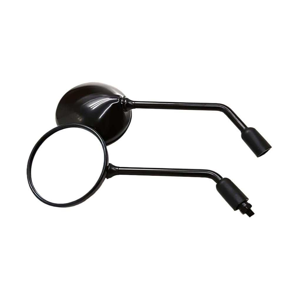 2 Unids/par Universal 10mm Motocicleta Espejo Scooter Espejos Retrovisores Lado Convexo Espejo Retrovisor Moto