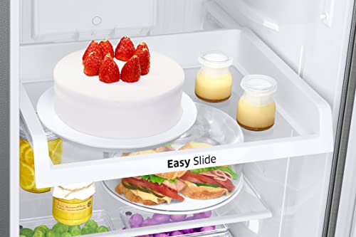 Image of Samsung 256L 2 Star Inverter Frost-Free Convertible 3 In 1 Double Door Refrigerator Appliance (RT30C3732YS /HL,Silver Archi)