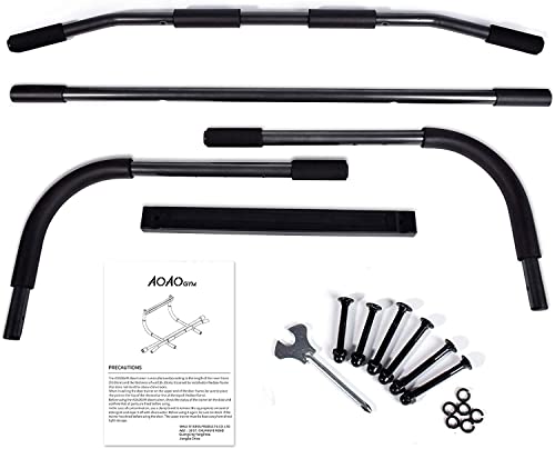 Pull Up Bar For Doorway, Chin Up Bar Doorframe For Home Exercise, No Screws For Home Gym Exercise Equipment, Multifunctional Fitness Bar Exercise Bar Fits Most Doorways #TOP7