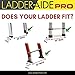 Ideal Security Foldable Ladder-Aide PRO: Fits Steps 4.921