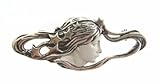 art deco brosche platin Klassisch elegante Jugendstil Brosche