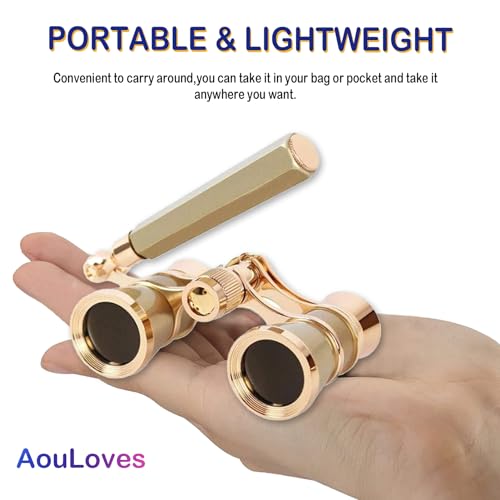 Binoculares Opera Glasses 3X25 Compactos y Ligeros miniatura 4