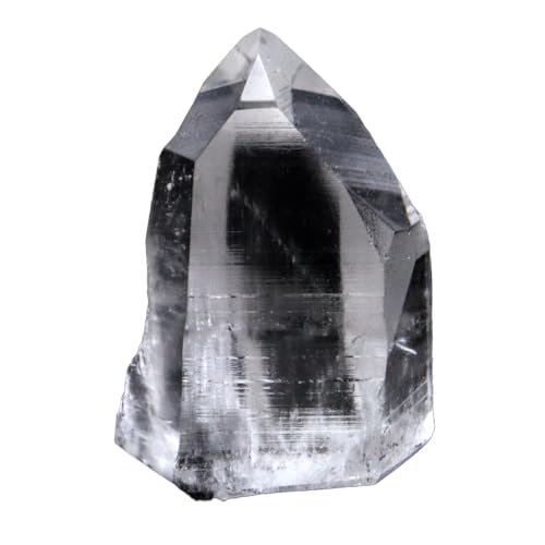 レムリアンシード 水晶 六角柱 ポイント 一部面残し 研磨磨き 40－60g前後 3A 浄化 ヒーリング 天然石 ブラジル バイーア州産 証明書付き No.86