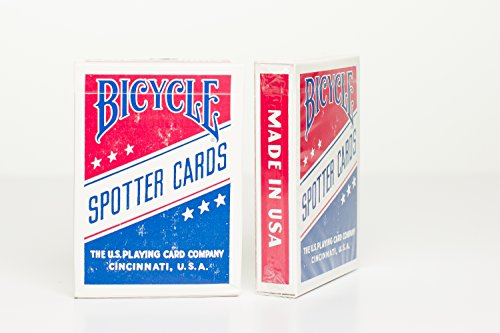 Bicycle Spotter Playing Cards, Authentic Reissue, Ww Ii Brand, Red, Mis-0103R #TOP1