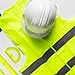20 Pack Reflective Safety Vests Bulk,High Visibility Security Vest with Hi Vis Silver Strip,Mesh Construction Work Vest for Men Women, Raffic Work, Running, Surveyor and Security Guard