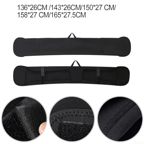 Funda protectora de ajuste elástico para snowboard contra golpes en viajes 5