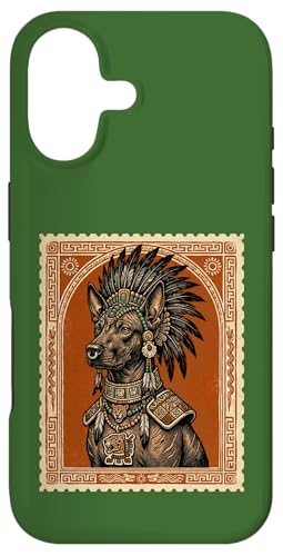 Aztec Xoloitzcuintli Warrior Dog Mexican Hairless Xolo Dog Case for iPhone 17