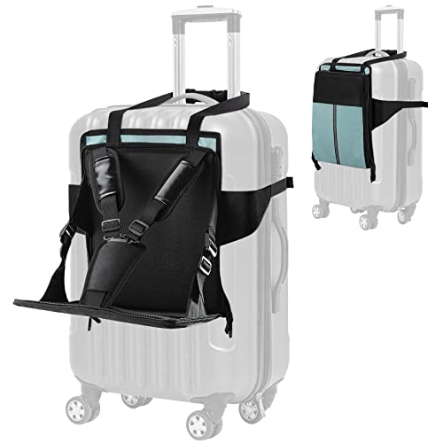 XCBYT Upgraded Travel Seat for Kids - Travel High Chair Seat Sack Portable Baby Seat with Safety Harness Parent Pouch Must Haves Baby Travel Essential