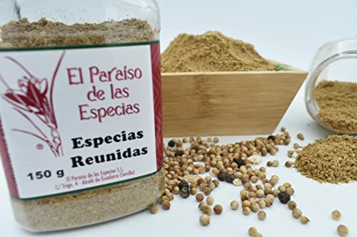 Pack Especias Reunidas MOLIDAS El Paraíso de las Especias 150g - Especias Surtidas MOLIDAS 2...