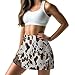 Xpyeesfuen Cow Women's Athletic Tennis Skort - Performance Training & Running Skirt UPF 50+ Sun Protection for Summer Outdoor All-Day Comfort