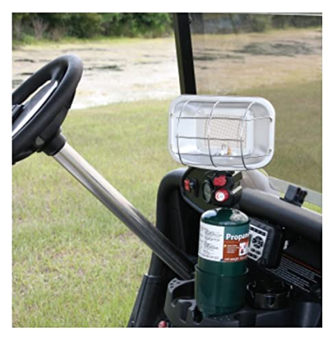 Propane Heater For Golf Cart With Cup Holder Adapter, Stand Base & Piezo Igniter Outdoor Use #TOP1