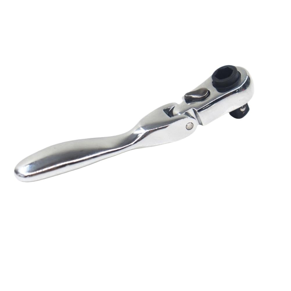 Arvavrvrd Ships From: China Mainland; Double Head Ratchet Wrench 97Mm 3.82In 72 Teeth Ratchet Mechanism Tool With Ergonomic Grip Design For Tight Space Access(Ships From: China Mainland; Double Head)