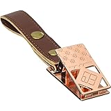 e.x.p.japon シューズクリップ PKG-合皮ブラウン 金属製シューズピンチ ベビーカー用 マルチクリップ 1本入り e-scp03pg