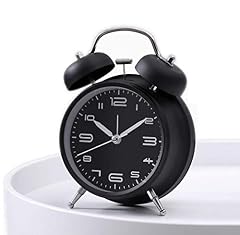 Cotchear 4 inches Twin Bell Alarm Clock, Extra Loud Machinical Ringtone, Frosted Shell, Backlight photo Cotchear 4 inches Twin Bell Alarm Clock, Extra Loud Machinical Ringtone, Frosted Shell, Backlight