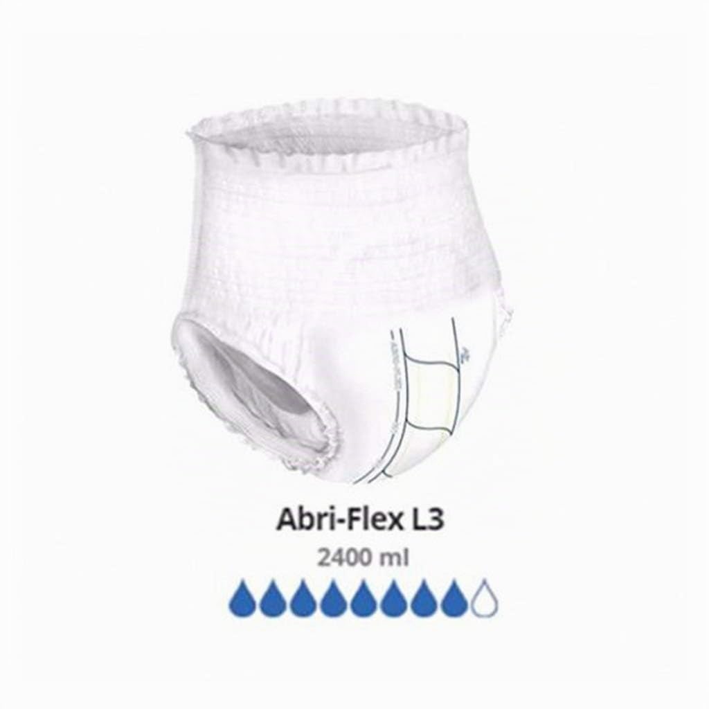 ABENA ABRI-FLEX PREMIUM AIRPLUS L3 - Confezione da 6 sacchetti da 14 protezioni