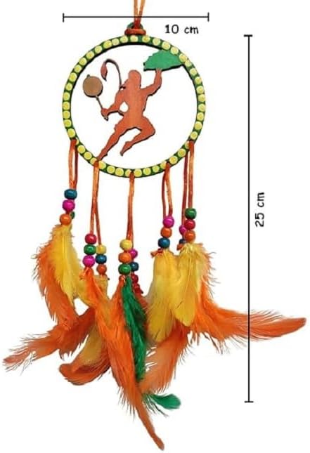 Hanuman Jii Dream Catcher for Car and Home, Gifting (Pack of 1)