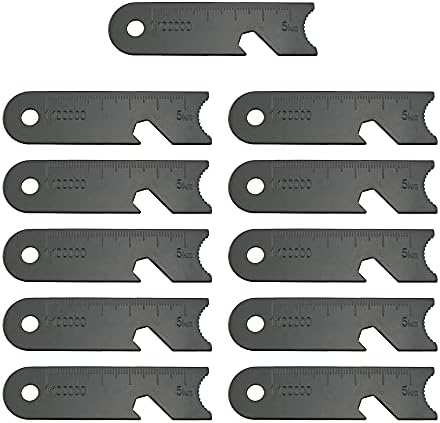 10 Pcs Flint Scrapers - Durable Ferro Rods with Integrated Bottle...