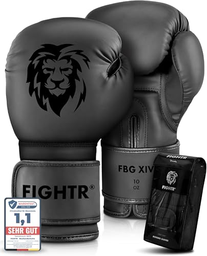 FIGHTR® Boxhandschuhe - Maximaler Schutz & Stabilität | Box Handschuhe...