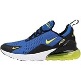 Nike Mens Air Max 270 Running Shoes (9 M US, Game Royal/Dynamic Yellow)