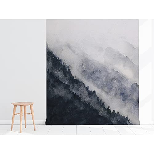 Papier peint meuble et mur motif forêt enchantée dimension 290x290