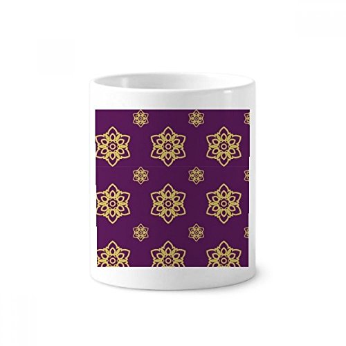 Coupe 350ml en céramique violette et dorée, une idée cadeau originale