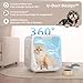 Pawzoomies Pet Cat Dog Dryer,Smart Temperature Control with 360°Efficient Automatic and Quiet Dryer Box,ldealfor Small Dogs or Cats,65L Capacity (White-Standard)