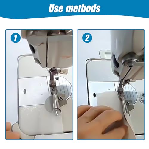 Kit de 8 Pies para Dobladillo Rizado para Máquina de Coser miniatura 3