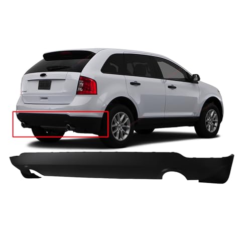 Image of Compatible with Ford Edge 2011-2014 Rear Lower Bumper Cover | SE SEL Limited Models, Textured, OEM BT4Z17K835APTM, FO1115100