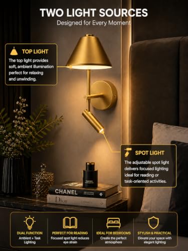 Image of FILLISKA LED Surface /Spot Light, Shockproof Alluminium Body & Antiglare Diffuser,Warmwhite Light (9 Watt Luxurious Gold-456)